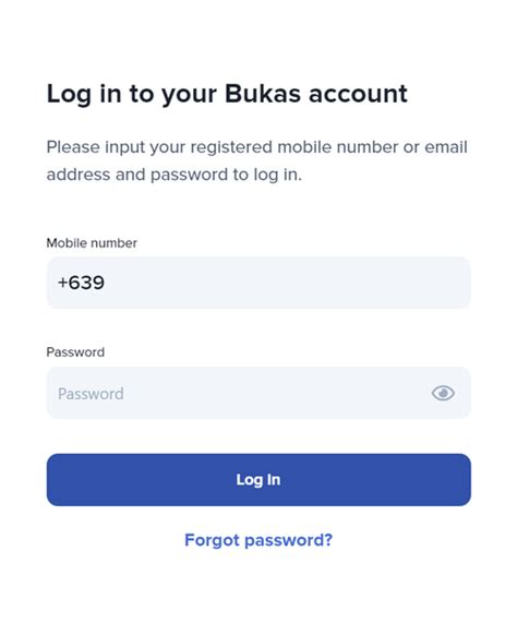 bukas log in